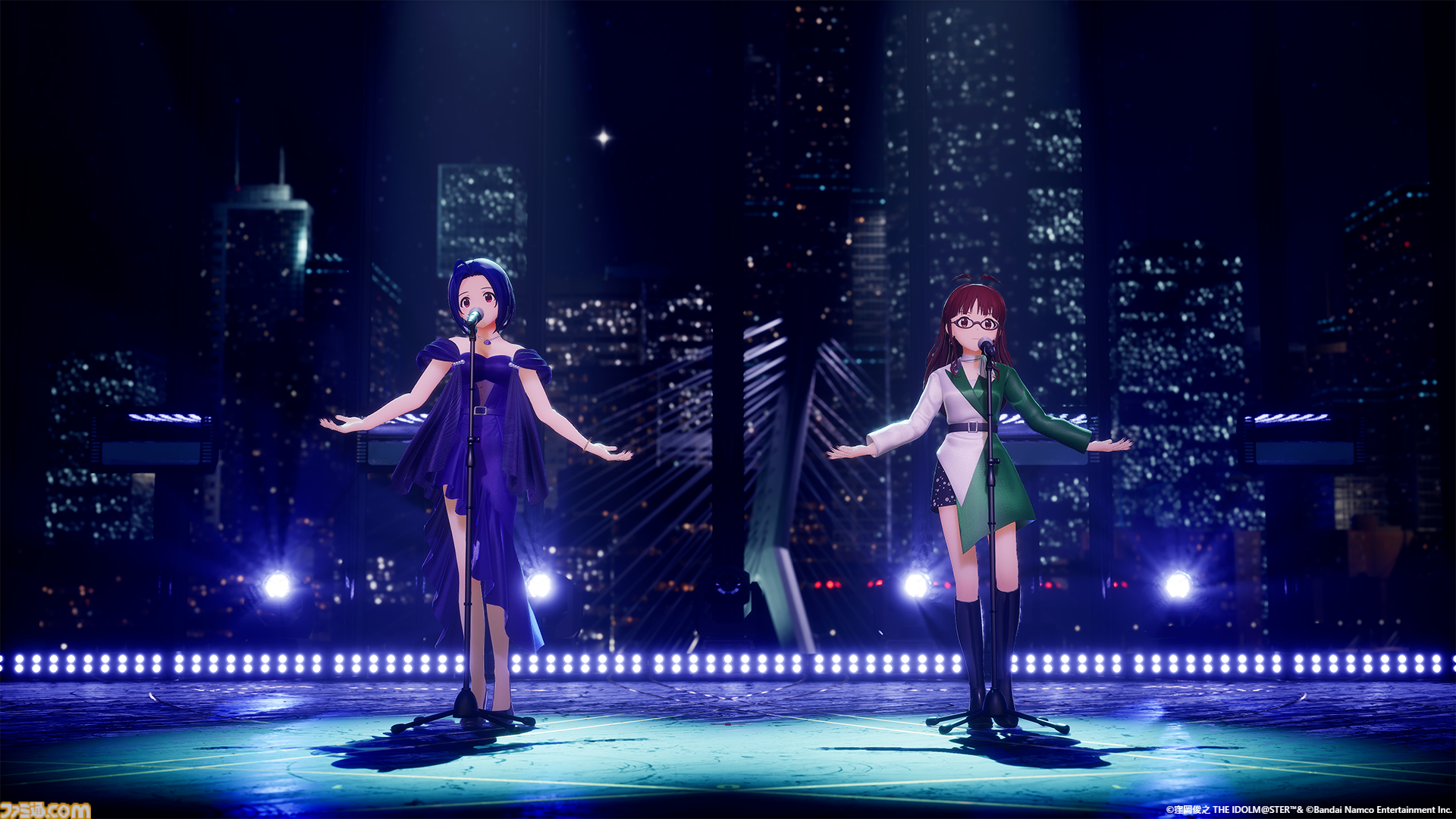 『アイマス』三浦あずさ・秋月律子 twin live “つみまつよるまち”東京公演リポート。大人の魅力が溢れる落ち着いたライブで、オシャレな新曲『Binary Star』も披露