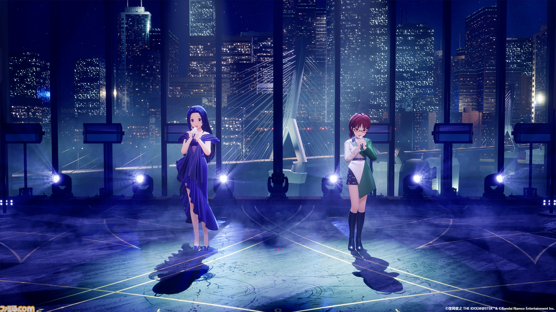 『アイマス』三浦あずさ・秋月律子 twin live “つみまつよるまち”東京公演リポート。大人の魅力が溢れる落ち着いたライブで、オシャレな新曲『Binary Star』も披露