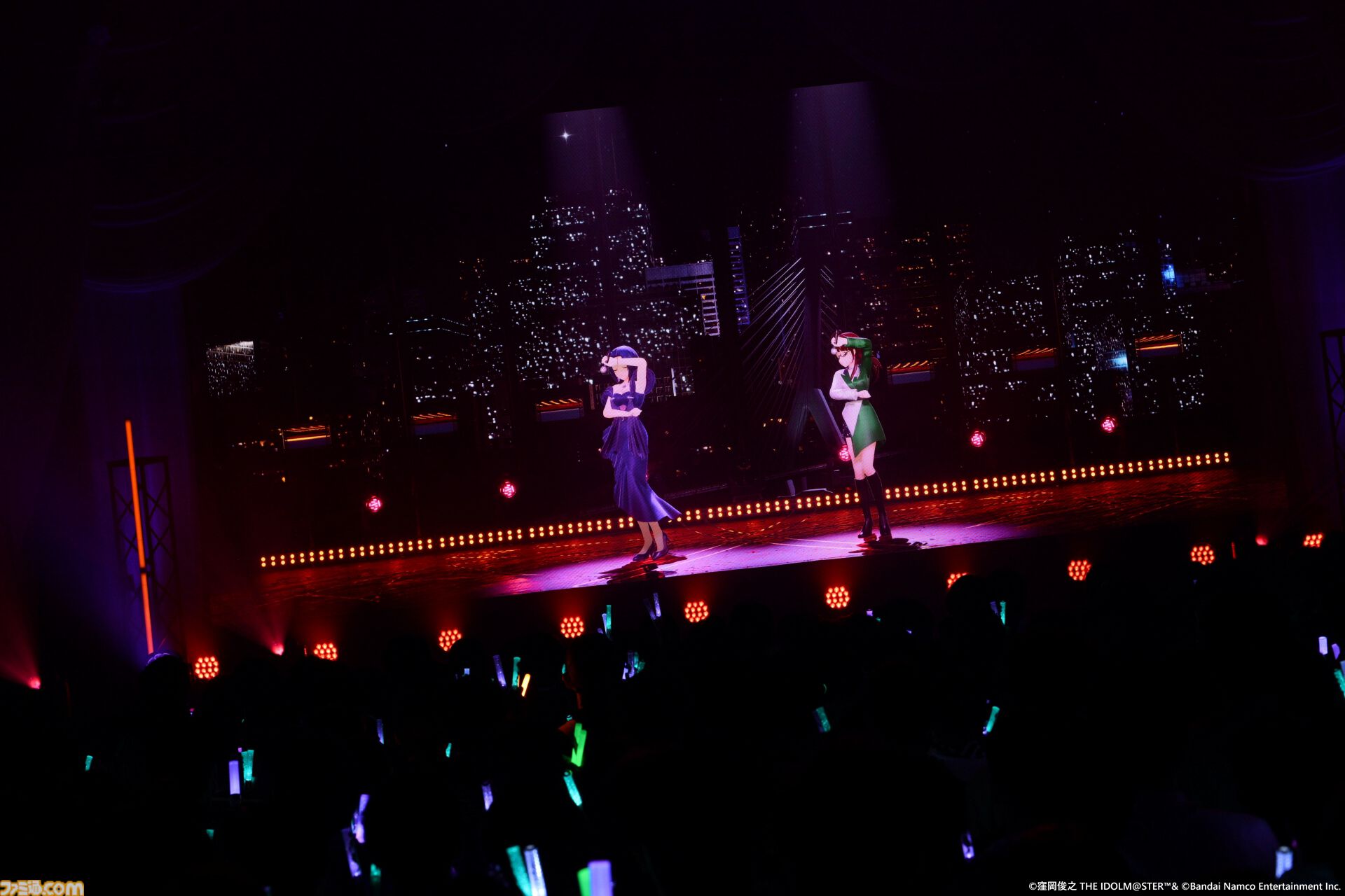 『アイマス』三浦あずさ・秋月律子 twin live “つみまつよるまち”東京公演リポート。大人の魅力が溢れる落ち着いたライブで、オシャレな新曲『Binary Star』も披露