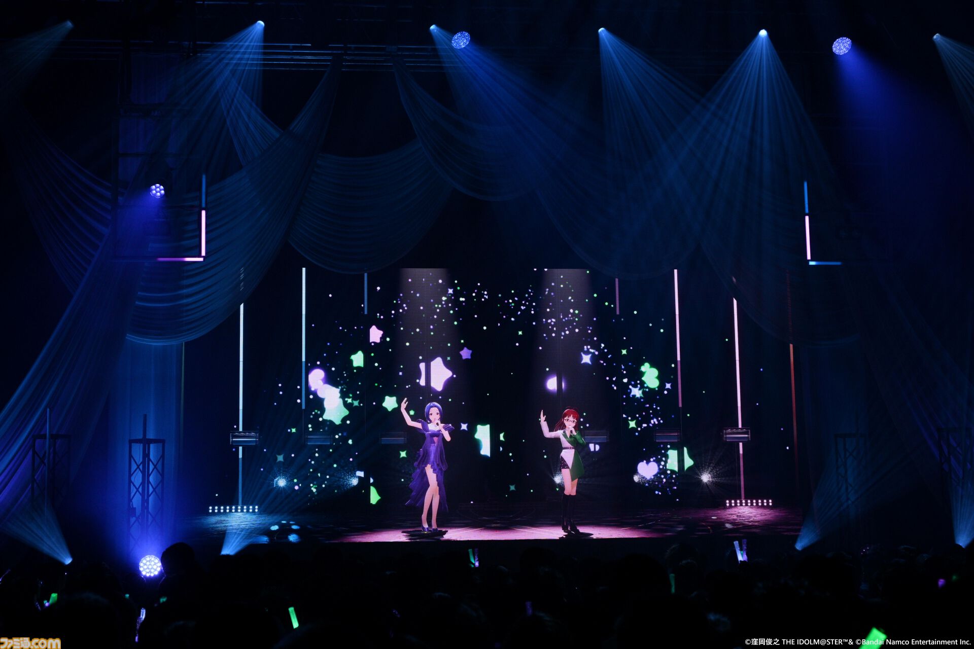 『アイマス』三浦あずさ・秋月律子 twin live “つみまつよるまち”東京公演リポート。大人の魅力が溢れる落ち着いたライブで、オシャレな新曲『Binary Star』も披露