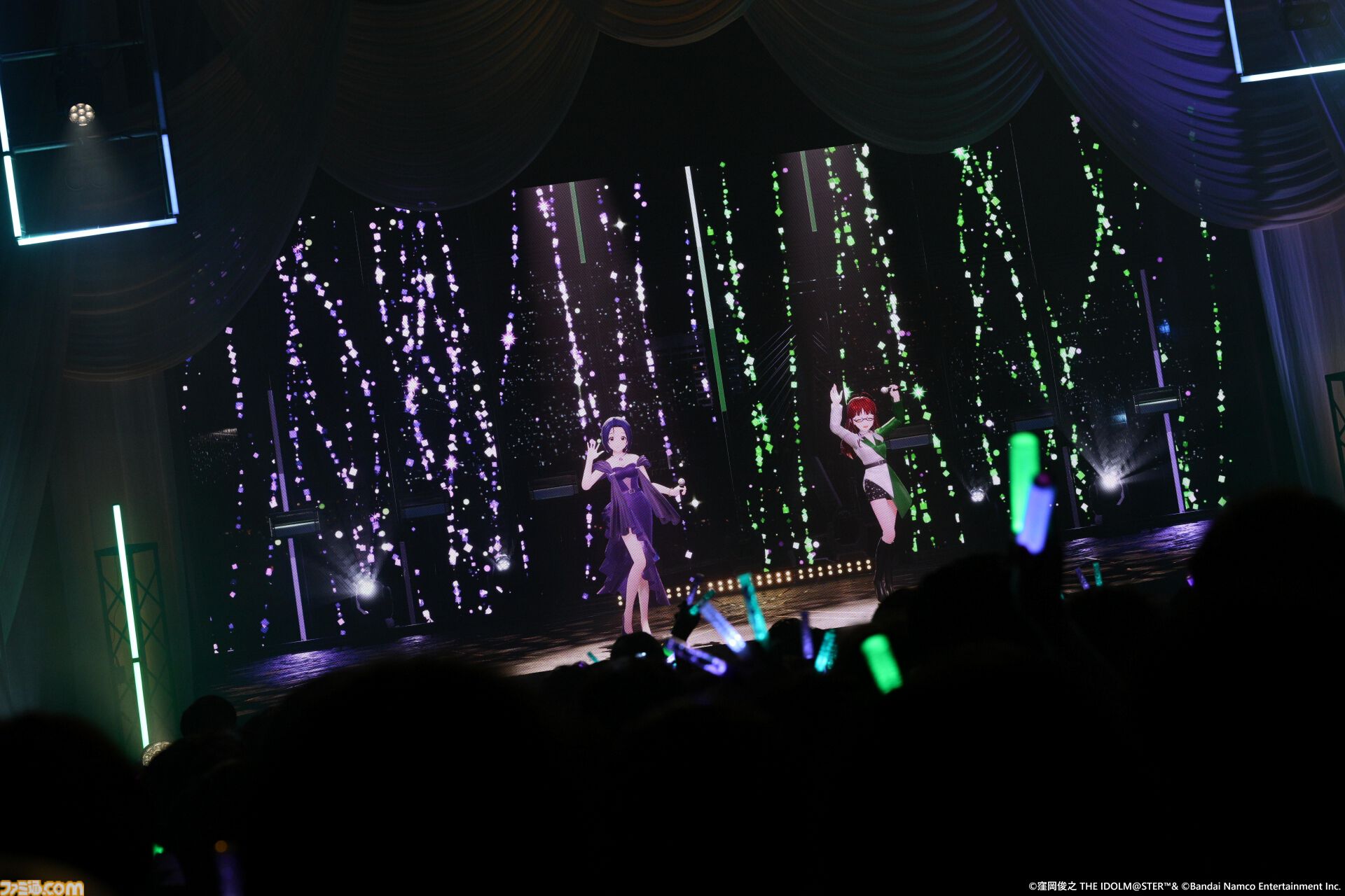 『アイマス』三浦あずさ・秋月律子 twin live “つみまつよるまち”東京公演リポート。大人の魅力が溢れる落ち着いたライブで、オシャレな新曲『Binary Star』も披露