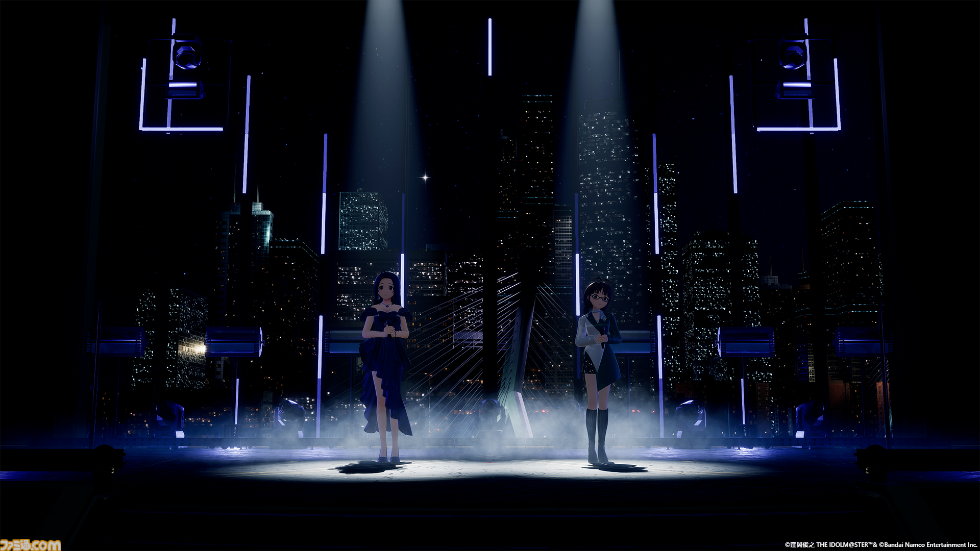 『アイマス』三浦あずさ・秋月律子 twin live “つみまつよるまち”東京公演リポート。大人の魅力が溢れる落ち着いたライブで、オシャレな新曲『Binary Star』も披露