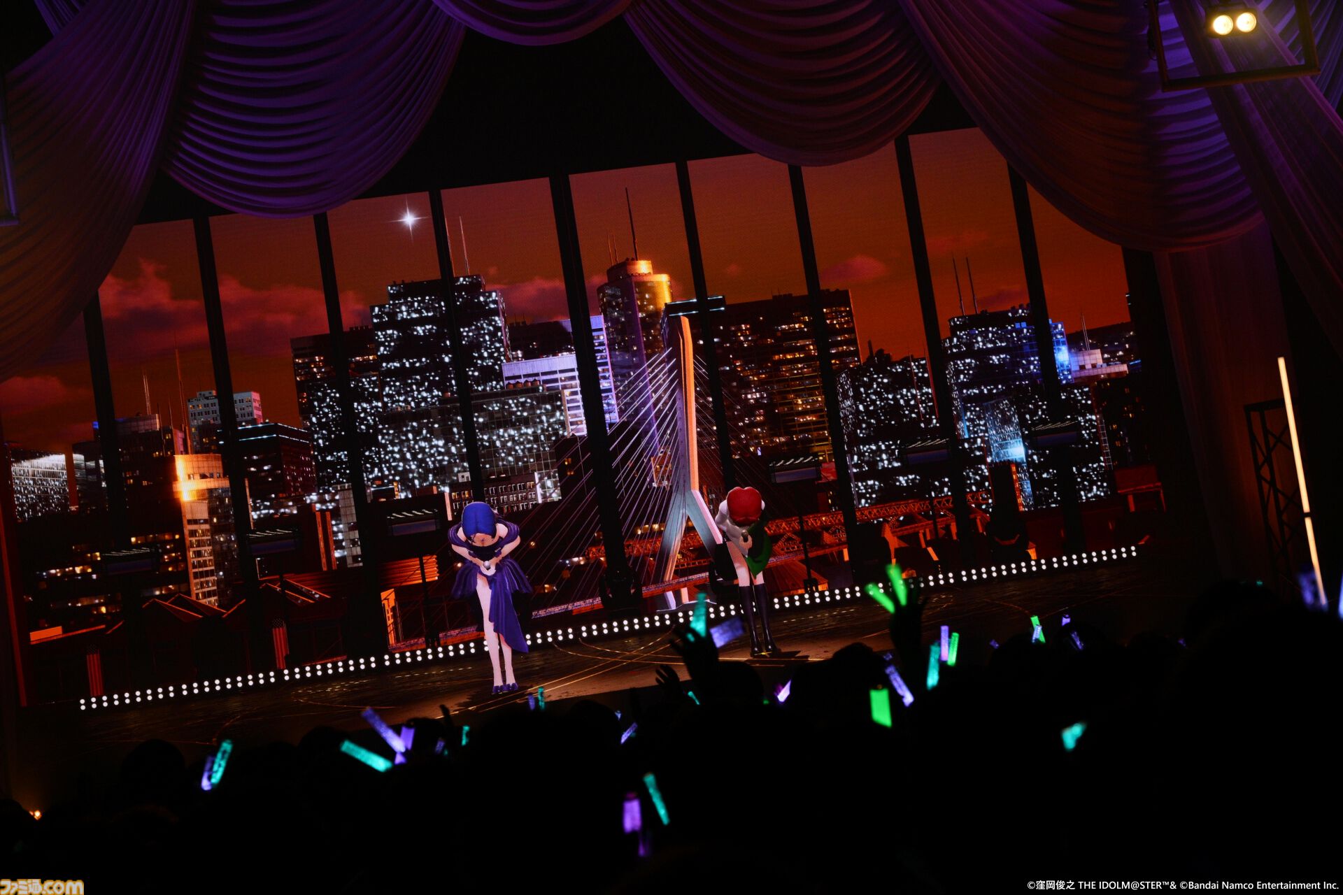 『アイマス』三浦あずさ・秋月律子 twin live “つみまつよるまち”東京公演リポート。大人の魅力が溢れる落ち着いたライブで、オシャレな新曲『Binary Star』も披露