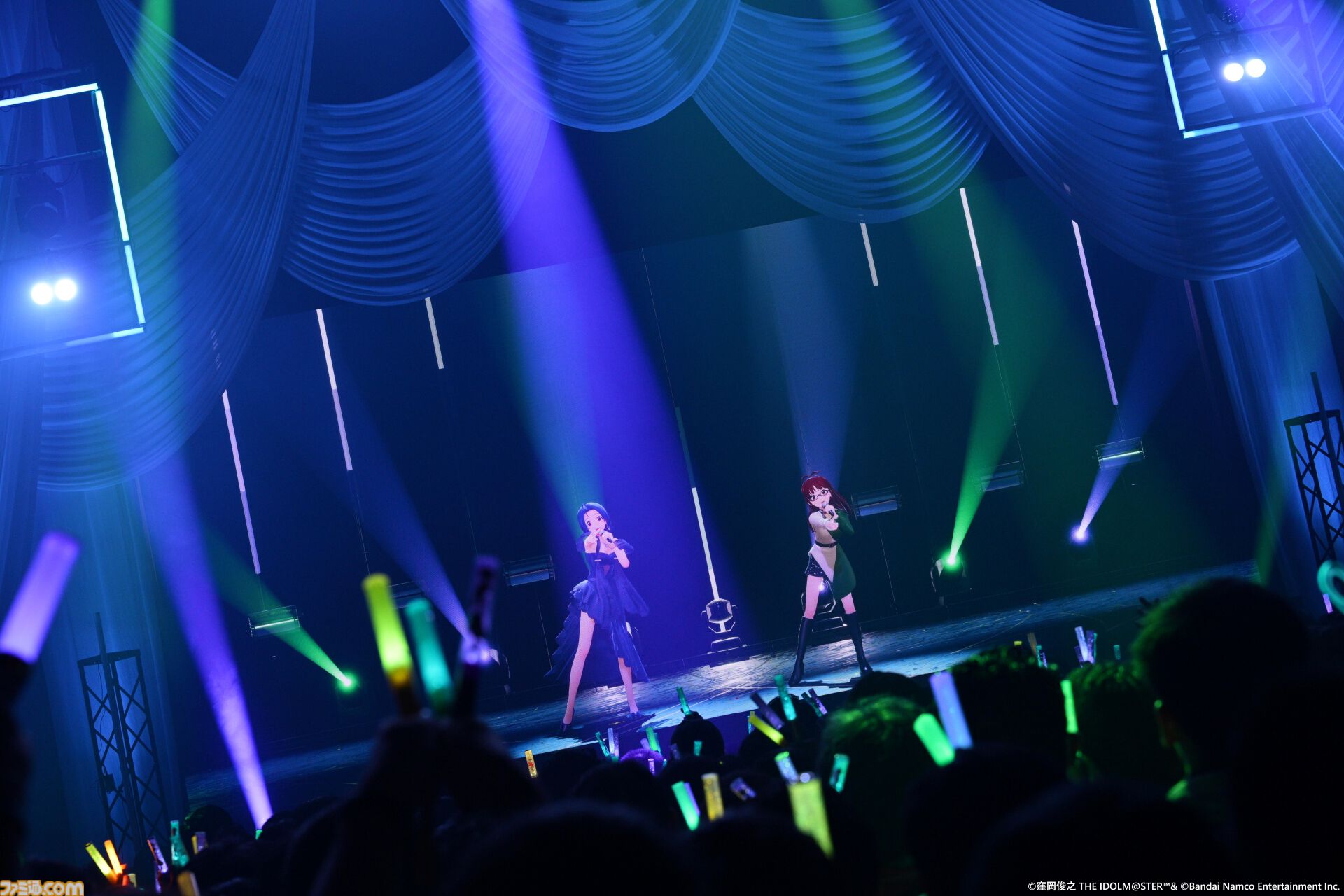 『アイマス』三浦あずさ・秋月律子 twin live “つみまつよるまち”東京公演リポート。大人の魅力が溢れる落ち着いたライブで、オシャレな新曲『Binary Star』も披露