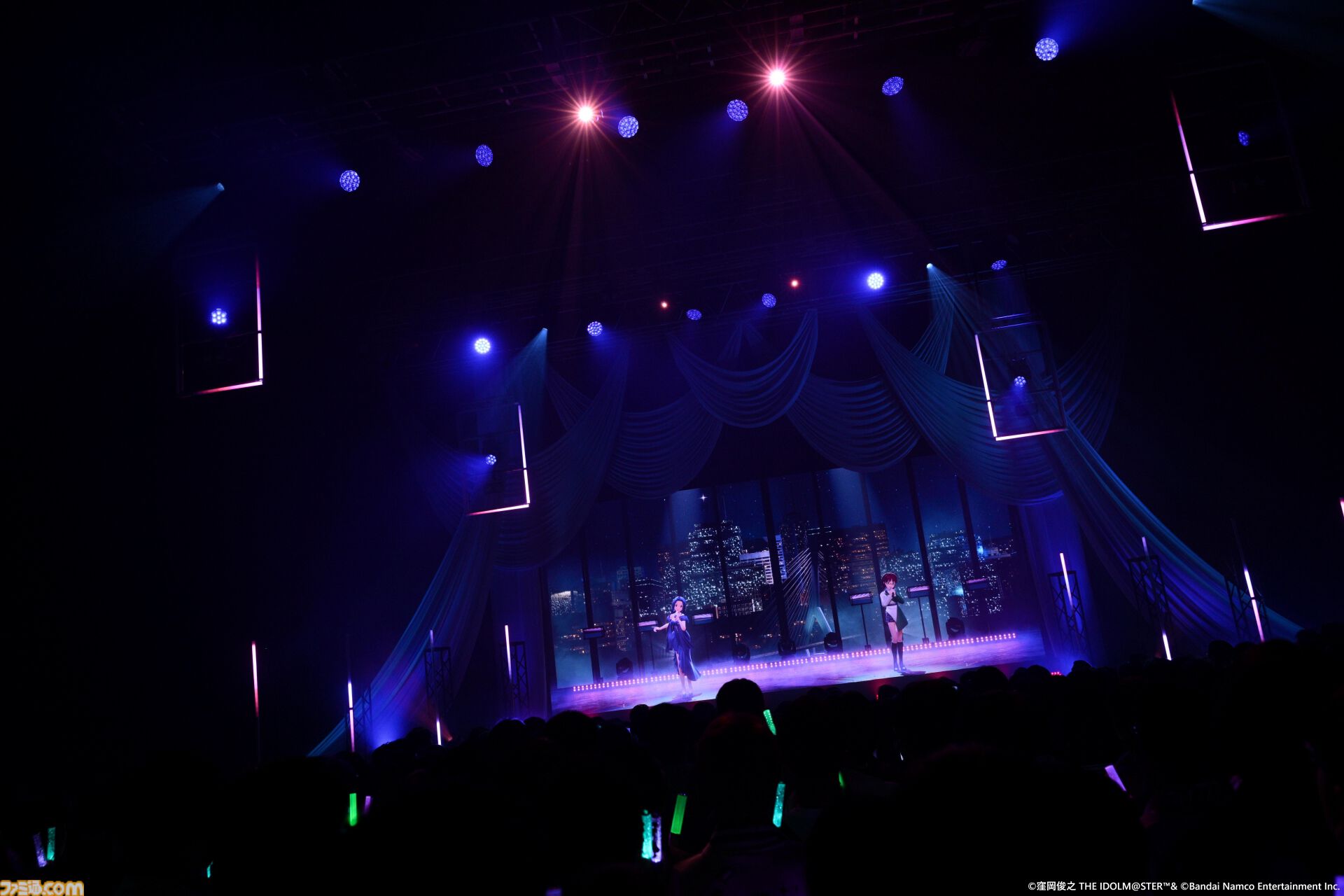 『アイマス』三浦あずさ・秋月律子 twin live “つみまつよるまち”東京公演リポート。大人の魅力が溢れる落ち着いたライブで、オシャレな新曲『Binary Star』も披露
