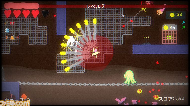 『ブラッドダンジョン』は尖りまくった『ヴァンサバ』ライクな横スクロールアクション。サイケデリックなビジュアルとハイテンポなゲーム性に脳汁出まくり!!【レビュー】