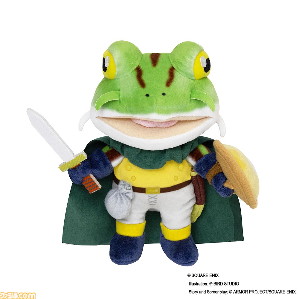 『クロノ・トリガー』カエルやロボのぬいぐるみ、7人の仲間たちのアクスタ、チャームコレクションやマウスパッドなど新作グッズが一挙登場