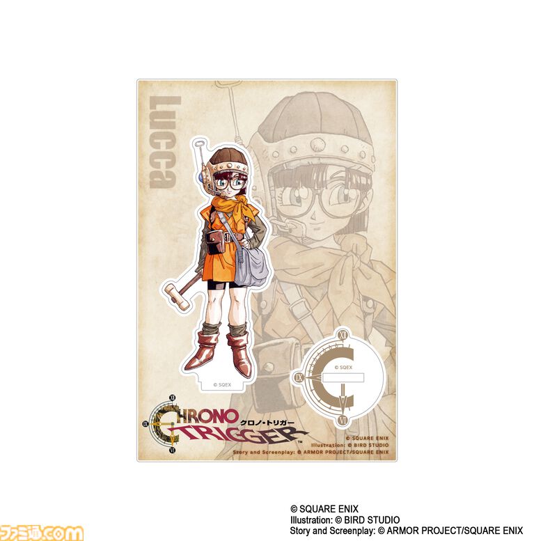 『クロノ・トリガー』カエルやロボのぬいぐるみ、7人の仲間たちのアクスタ、チャームコレクションやマウスパッドなど新作グッズが一挙登場