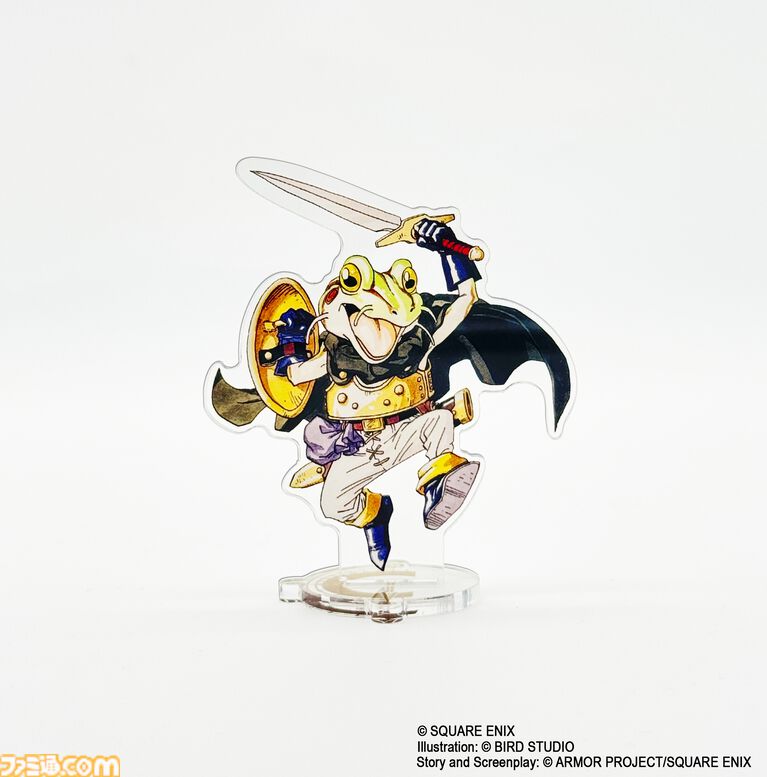 『クロノ・トリガー』カエルやロボのぬいぐるみ、7人の仲間たちのアクスタ、チャームコレクションやマウスパッドなど新作グッズが一挙登場