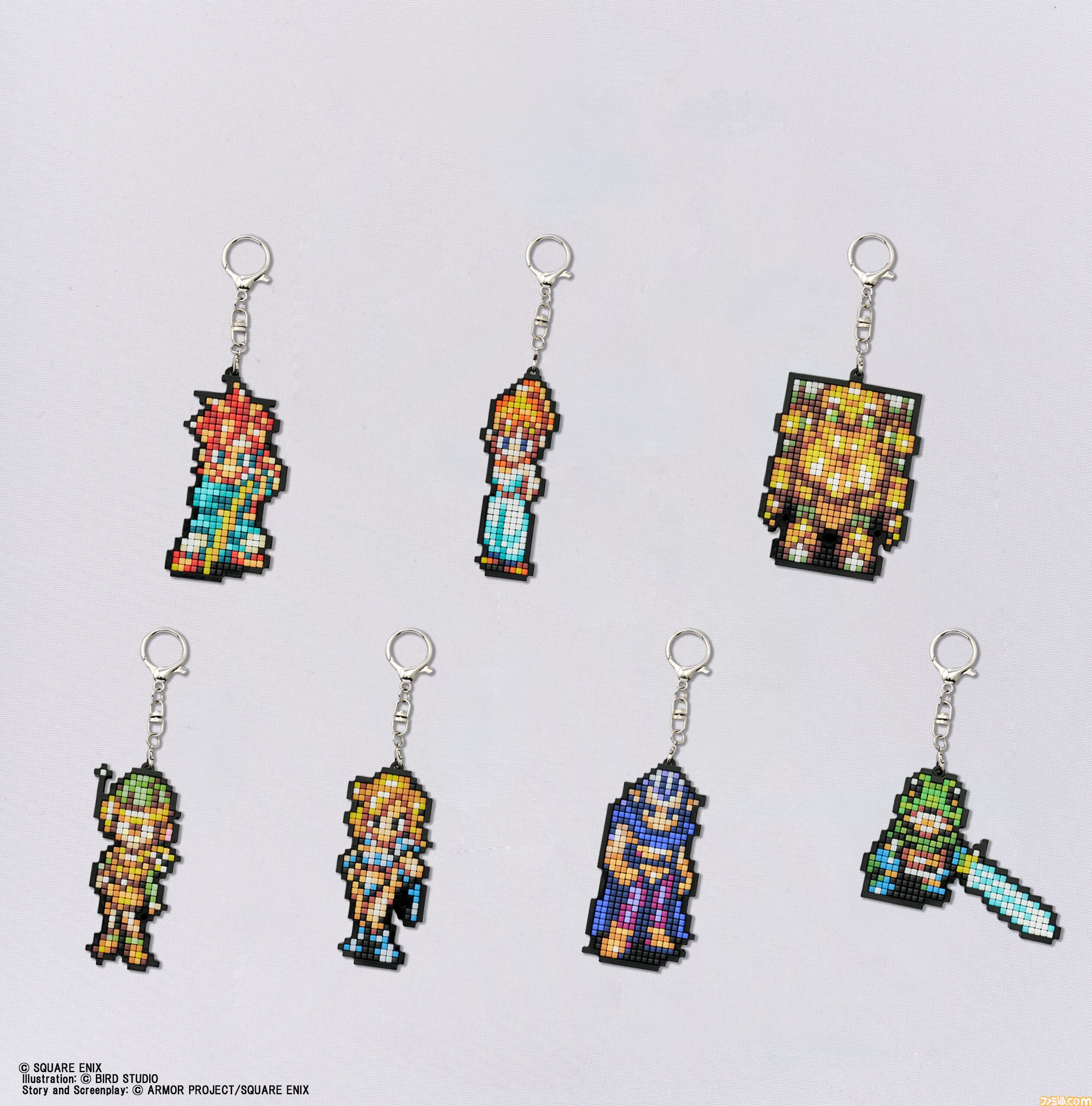 『クロノ・トリガー』カエルやロボのぬいぐるみ、7人の仲間たちのアクスタ、チャームコレクションやマウスパッドなど新作グッズが一挙登場