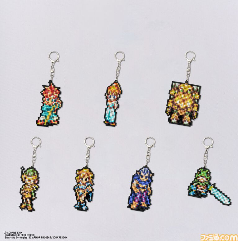 『クロノ・トリガー』カエルやロボのぬいぐるみ、7人の仲間たちのアクスタ、チャームコレクションやマウスパッドなど新作グッズが一挙登場