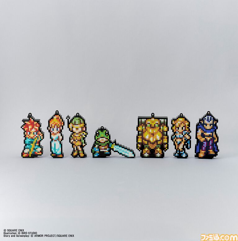 『クロノ・トリガー』カエルやロボのぬいぐるみ、7人の仲間たちのアクスタ、チャームコレクションやマウスパッドなど新作グッズが一挙登場