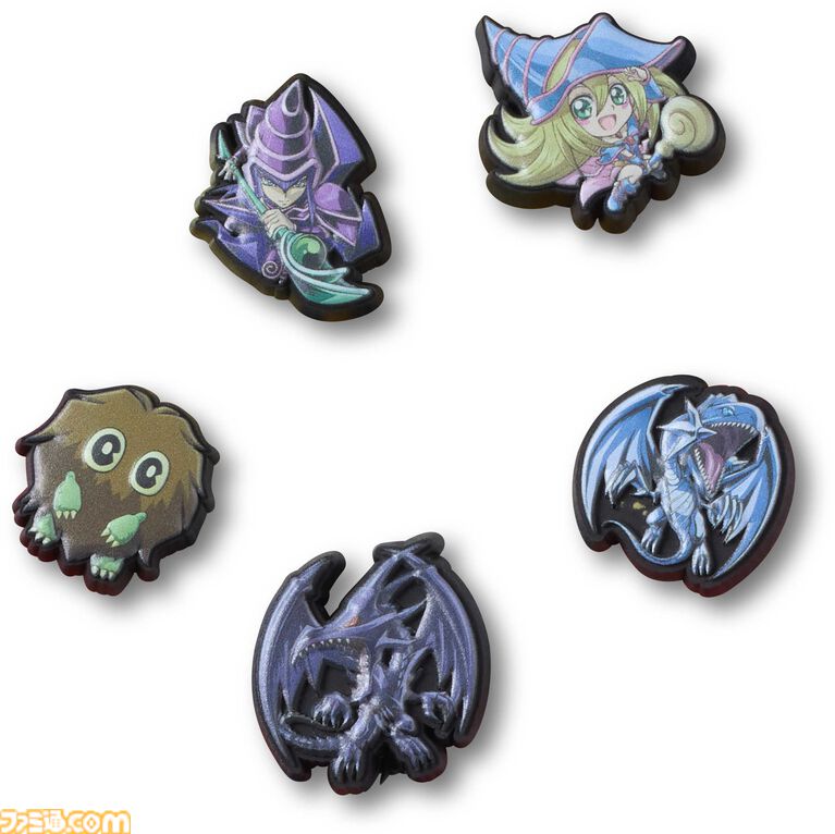 『遊戯王』クロックスコラボ商品が9月9日発売。闇遊戯、ブラック・マジシャン、海馬、ブルーアイズ・ホワイト・ドラゴンをイメージした4種