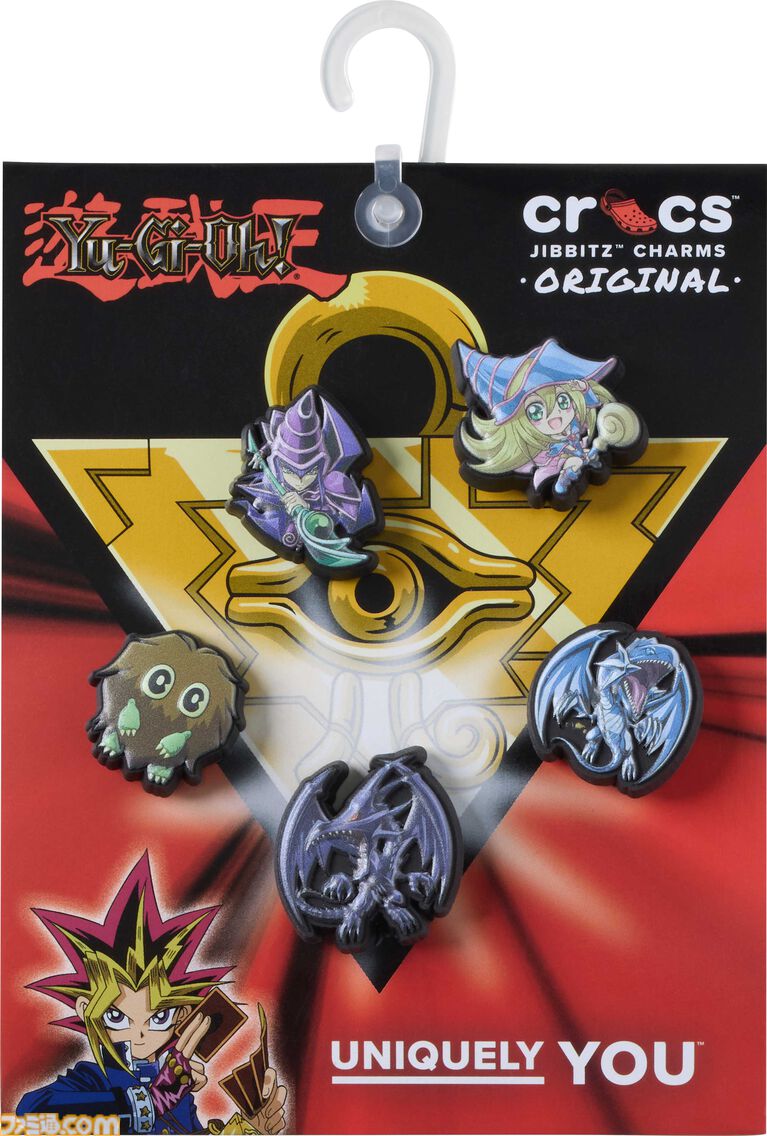 『遊戯王』クロックスコラボ商品が9月9日発売。闇遊戯、ブラック・マジシャン、海馬、ブルーアイズ・ホワイト・ドラゴンをイメージした4種