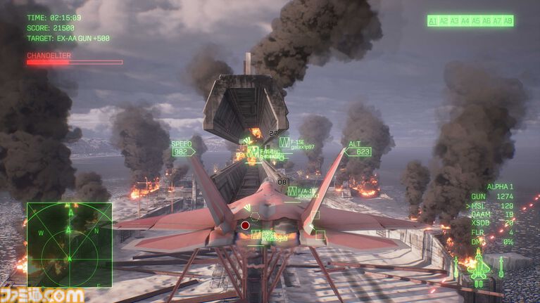 『エースコンバット8』オンラインモードの情報が公開。4人チーム×2によるPvE、4人チーム2組が敵対するPvPvEなど