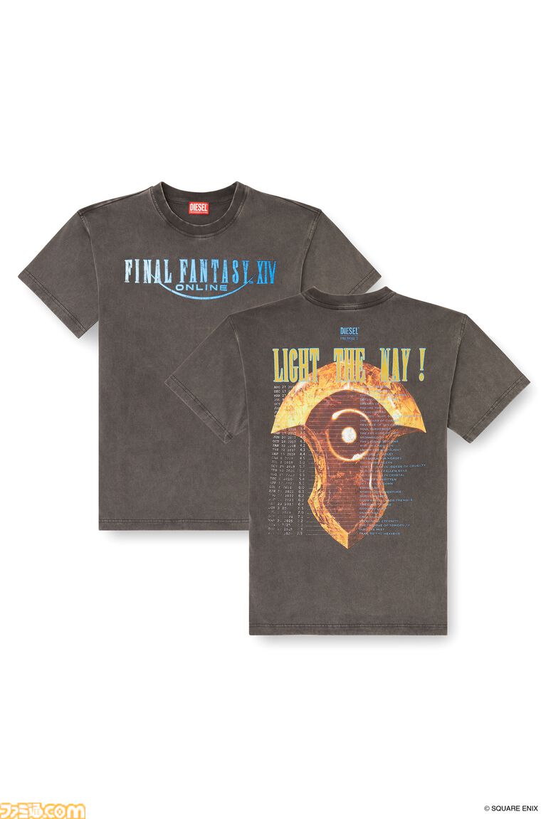 『FF14』DIESELコラボプロジェクトが9月始動。アゼムのクリスタル、エオルゼア三国などのアパレルを順次展開