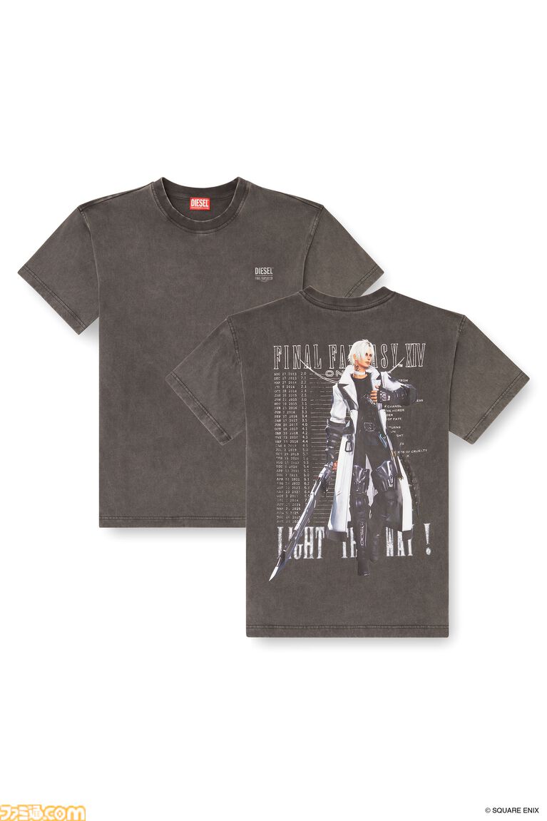 『FF14』DIESELコラボプロジェクトが9月始動。アゼムのクリスタル、エオルゼア三国などのアパレルを順次展開