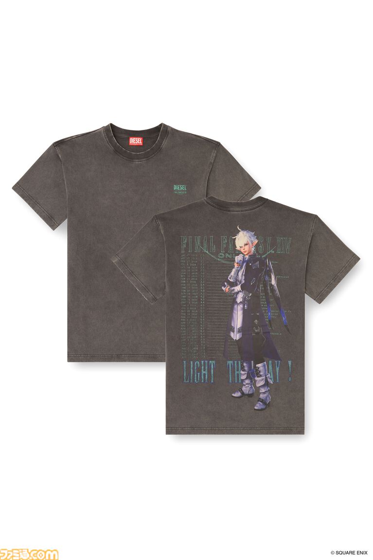 『FF14』DIESELコラボプロジェクトが9月始動。アゼムのクリスタル、エオルゼア三国などのアパレルを順次展開