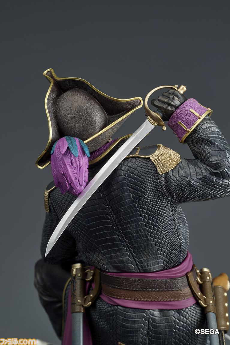 『龍が如く8外伝』キャプテン真島フィギュアがエビテンで予約受付中。限定特典はフィギュアのバックに飾ってもよし、敷いてもよしの“ゴロー丸布ポスター”