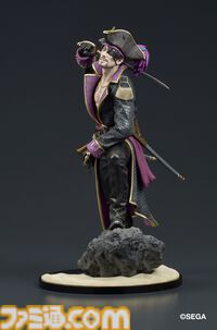 『龍が如く8外伝』キャプテン真島フィギュアがエビテンで予約受付中。限定特典はフィギュアのバックに飾ってもよし、敷いてもよしの“ゴロー丸布ポスター”