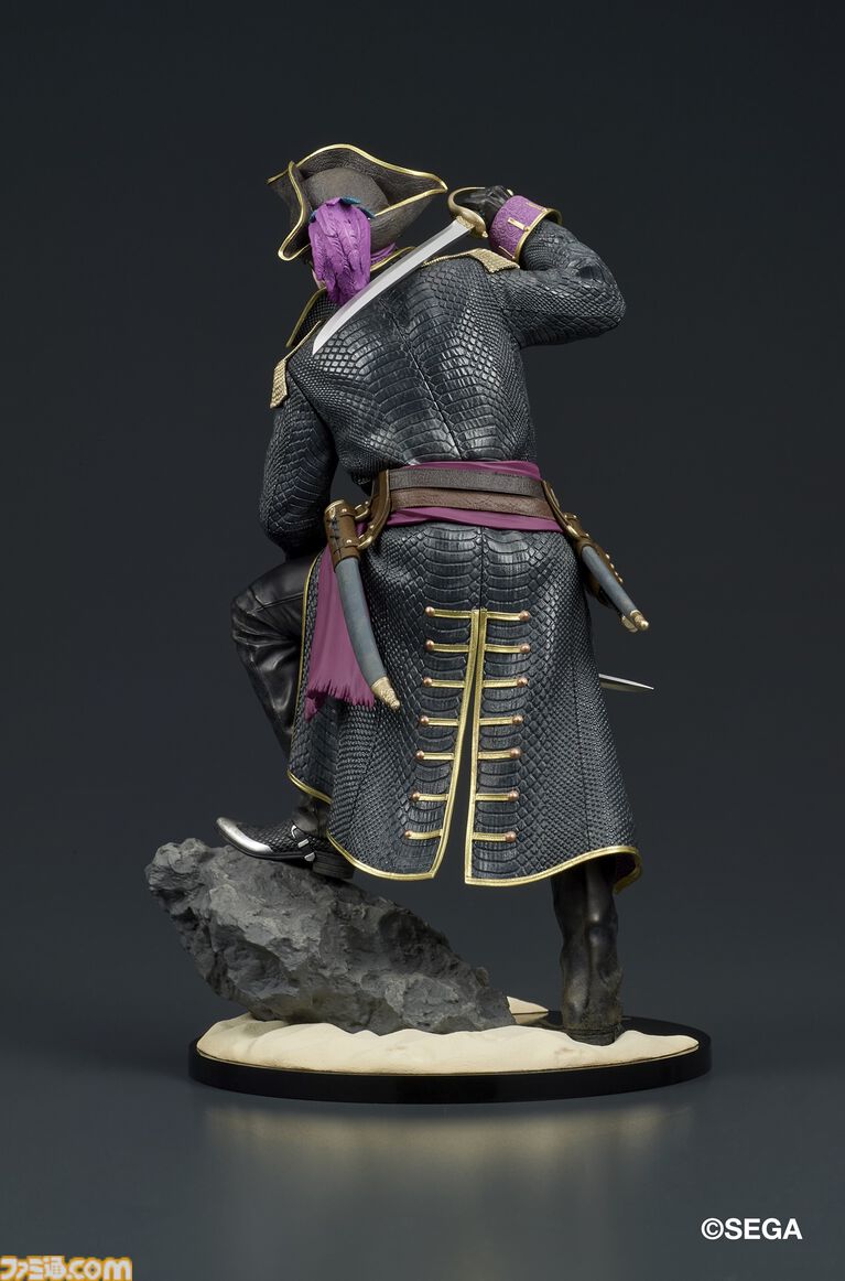 『龍が如く8外伝』キャプテン真島フィギュアがエビテンで予約受付中。限定特典はフィギュアのバックに飾ってもよし、敷いてもよしの“ゴロー丸布ポスター”