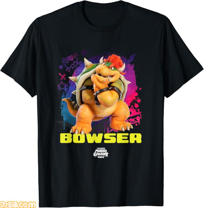 映画『ザ・スーパーマリオギャラクシー・ムービー』TシャツがAmazonスマイルセールでお買い得。マリオ、ヨッシーなどおなじみの顔ぶれがずらり