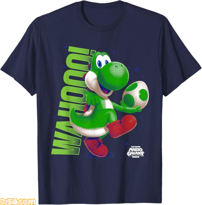 映画『ザ・スーパーマリオギャラクシー・ムービー』TシャツがAmazonスマイルセールでお買い得。マリオ、ヨッシーなどおなじみの顔ぶれがずらり