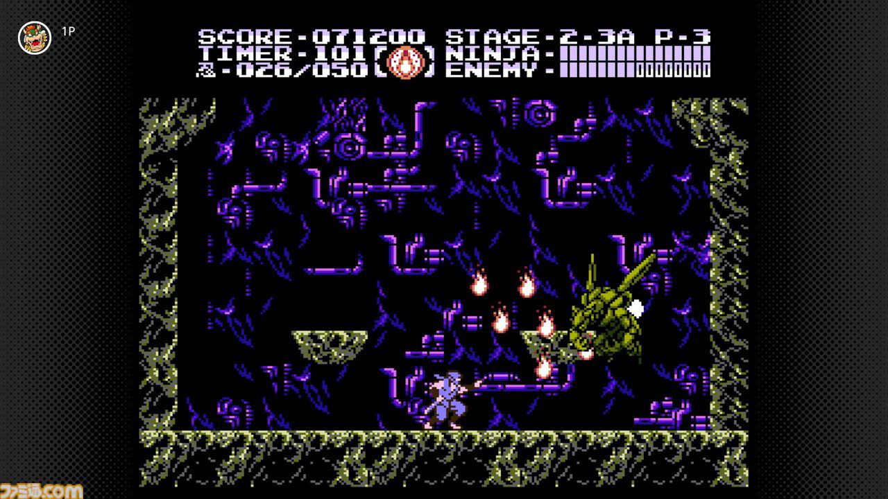 『怒』、『ドラゴンバスター』、『忍者龍剣伝Ⅲ 黄泉の方舟』がファミリーコンピュータ Nintendo Classicsに追加