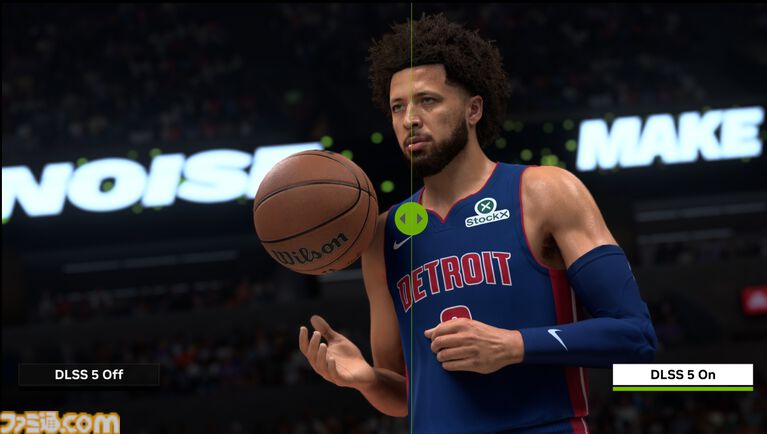 NVIDIA DLSS 5が9月4日より『NBA 2K27』に対応開始。4K表示にレイトレーシング設定も載せた状態で、さらにFPSを向上させる驚異の技術