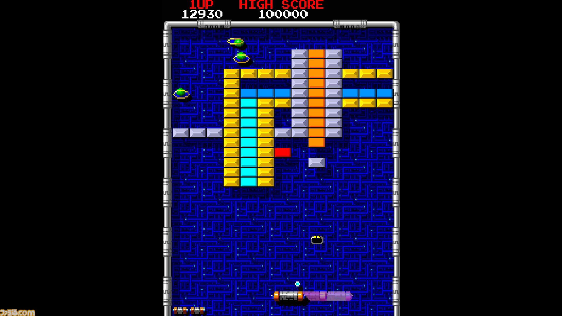 【アケアカ/アケアカ2】『アルカノイド リベンジオブDOH』が9月3日より配信開始。ブロックくずしゲーム『アルカノイド』が進化した続編タイトル