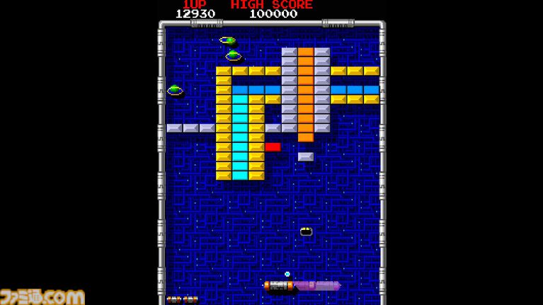 【アケアカ/アケアカ2】『アルカノイド リベンジオブDOH』が9月3日より配信開始。ブロックくずしゲーム『アルカノイド』が進化した続編タイトル