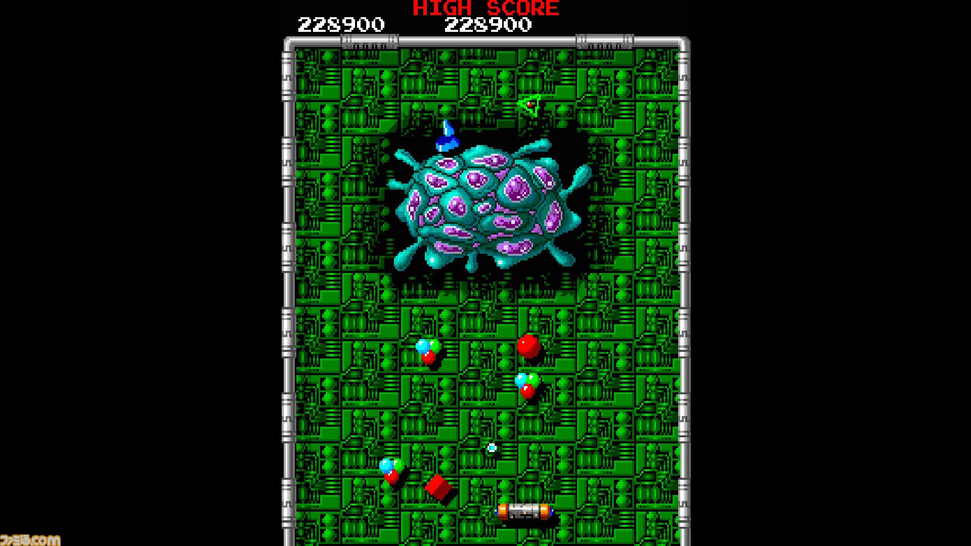 【アケアカ/アケアカ2】『アルカノイド リベンジオブDOH』が9月3日より配信開始。ブロックくずしゲーム『アルカノイド』が進化した続編タイトル