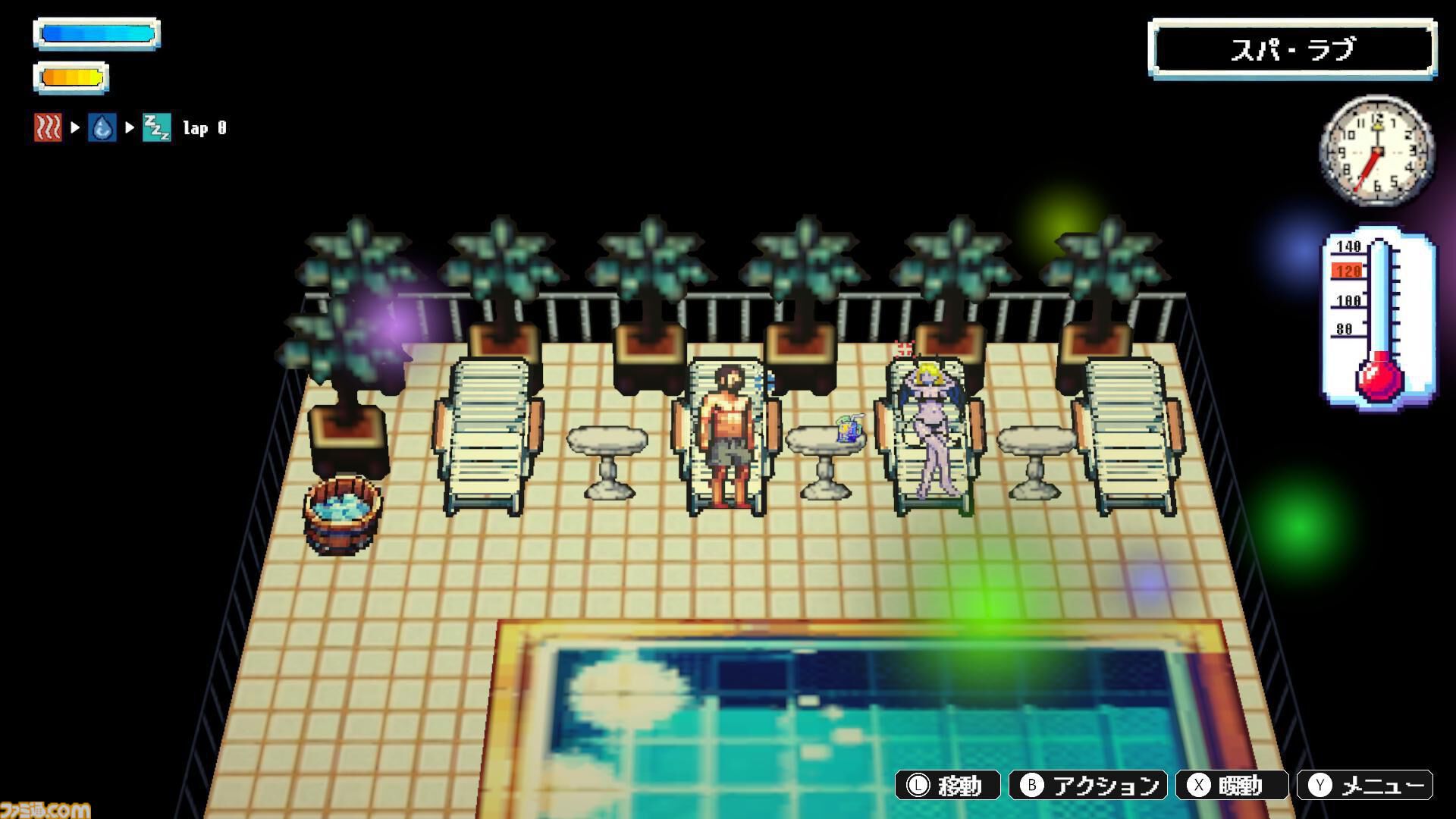 タオルを振り回しロウリュウ＆アウフグースの熱風で魔界のゾンビや悪魔を撃退。2DサウナアクションRPG『Sauna of the DEAD』アーリーアクセスがSteamで開始