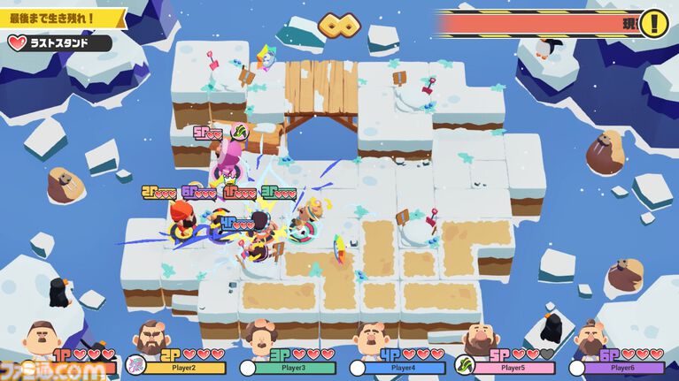『BLOKES on BLOCKS!』おじさんパーティーゲームに新ステージ&ルールが追加。無料アプデが本日(9/3)配信。TGS2026でオリジナルグッズが発売