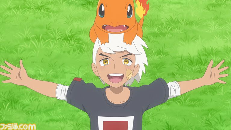 【アニポケ】『ポケモンGO』コラボ回が9月18日放送。ウィロー博士が登場、ゲーム内ではフリードのゴーグルをつけたヒトカゲが出現