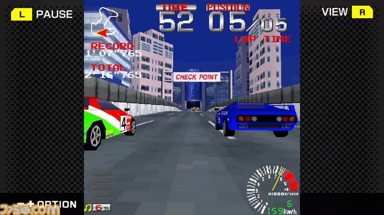 【G-MODEアーカイブス+】『リッジレーサー』のフィーチャーフォン版がSwitch、Steamで復刻。Switch版が9月3日、Steam版が9月16日より配信