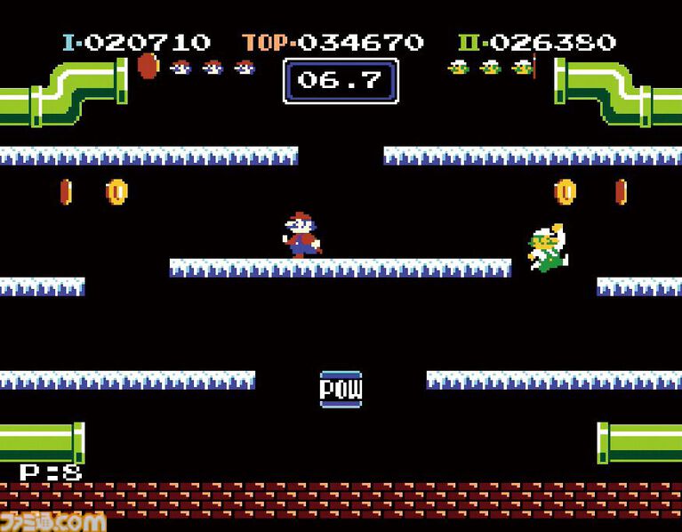 FC版『マリオブラザーズ』が発売された日。初めての協力プレイに心熱くしたファミコン初期の名作。突如として対戦バトルに発展するのがお約束【今日は何の日?】