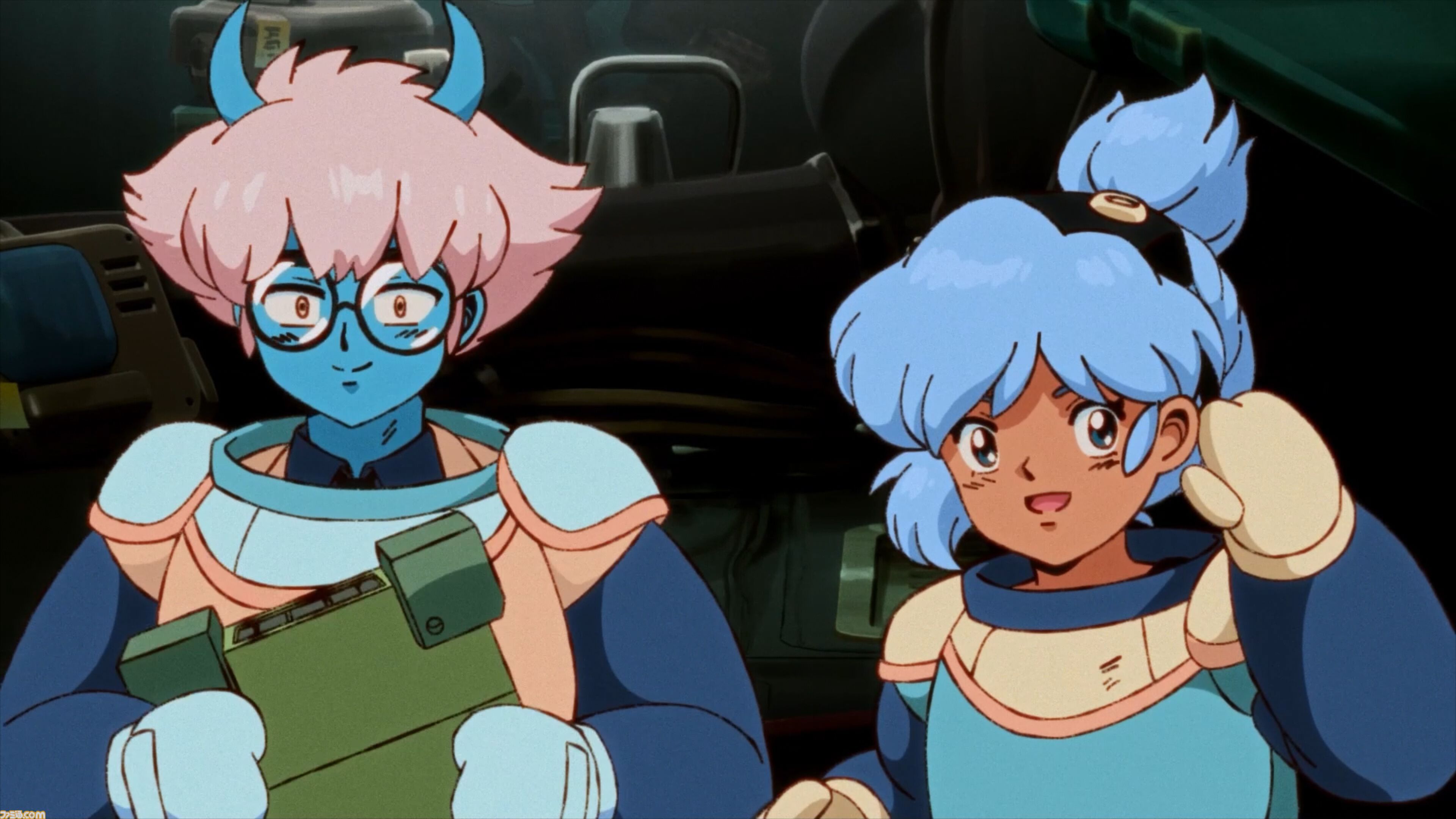 『オービタルズ』1980～90年代アニメ風に描かれるふたり協力アクションがSwitch2にて本日（9/3）発売。固い絆で宇宙の脅威に立ち向う大冒険