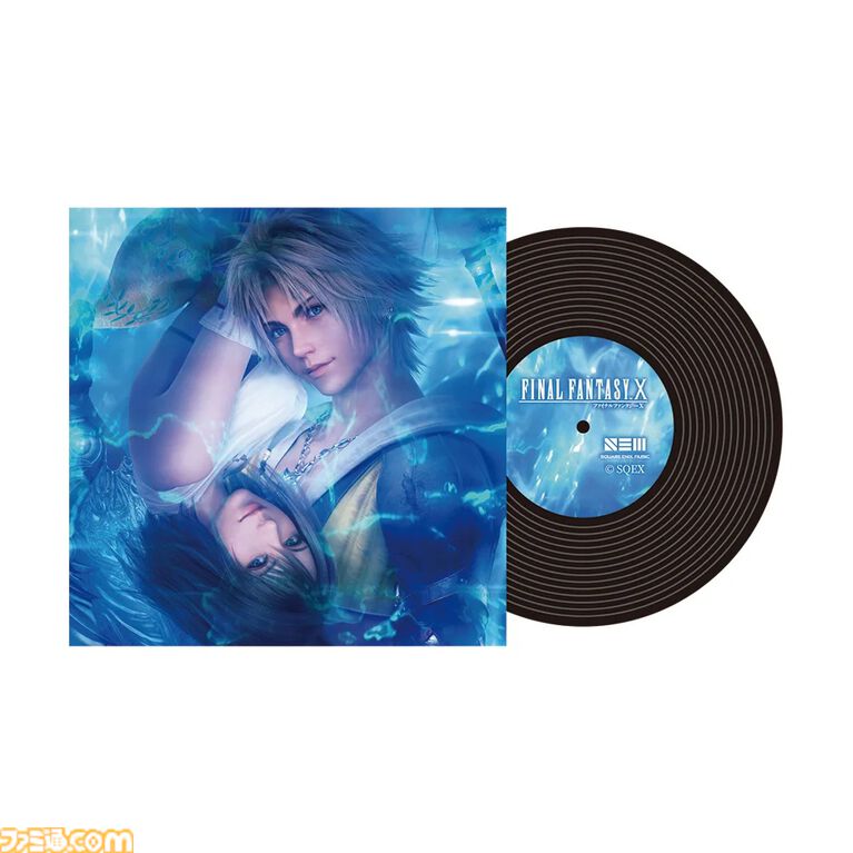 『FF10』25周年記念くじ、ティーダとユウナがフィギュア化。ブリッツボールぬいぐるみや、実際に楽曲を聞けるレコードキーホルダーなども登場