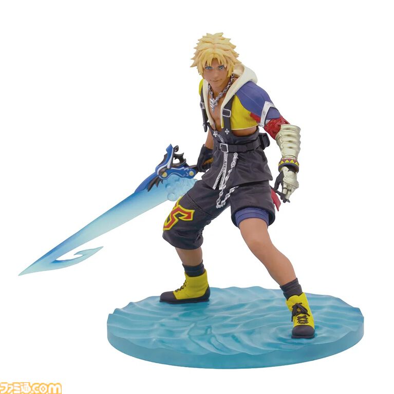 『FF10』25周年記念くじ、ティーダとユウナがフィギュア化。ブリッツボールぬいぐるみや、実際に楽曲を聞けるレコードキーホルダーなども登場