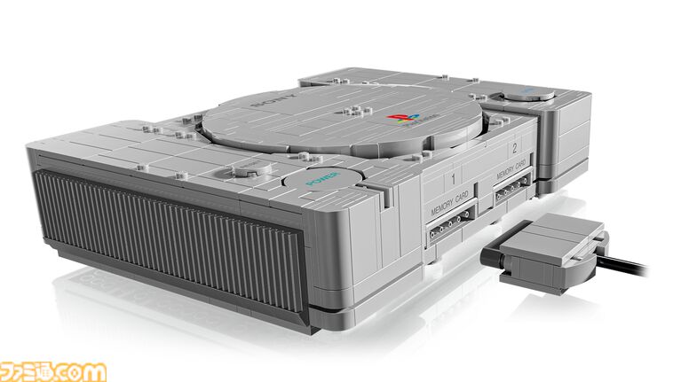 レゴブロックで初代プレイステーションを再現した『レゴ PlayStation』が10月4日発売。内部には『グランツーリスモ』や『サルゲッチュ』モチーフのジオラマも