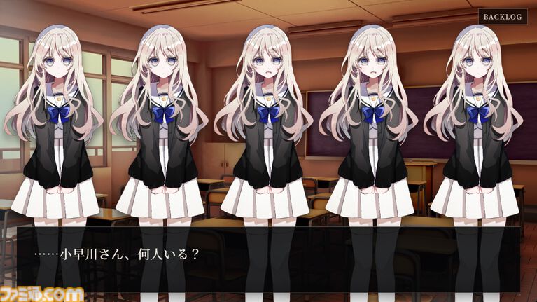ソウルライク恋愛ゲーム続編『小早川さんはソウルライク5』配信開始。5人に増えた小早川さんと「パリィ」や「ローリング」で会話し、本物を見極める