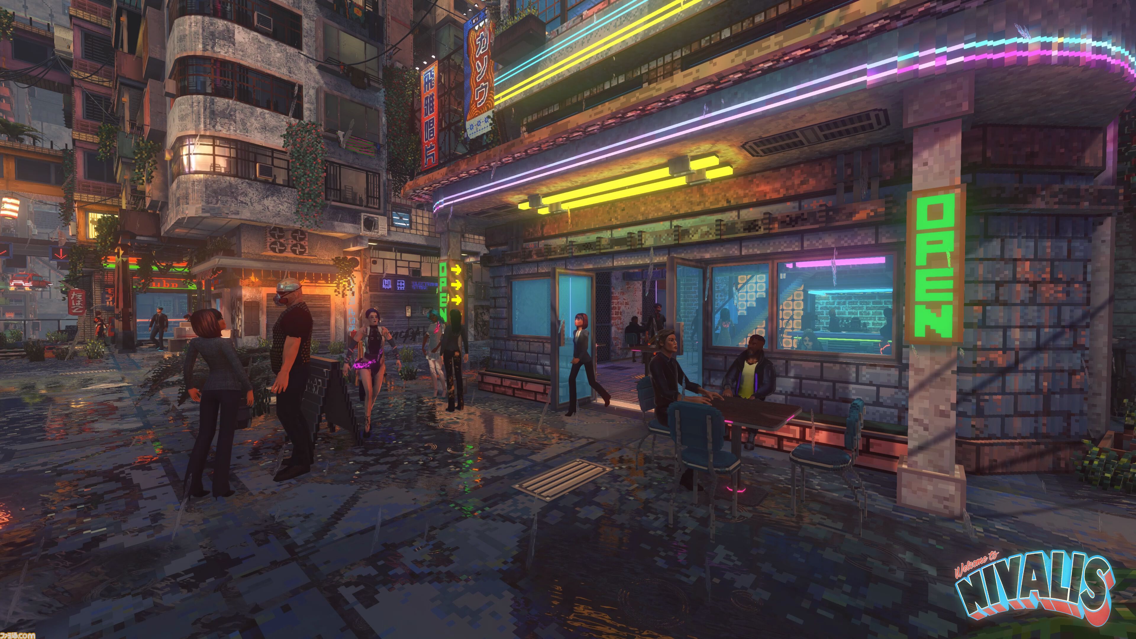 ジャンクなサイバーパンク屋台のオヤジになれる都市生活シム『Nivalis』はPCで2025年春配信へ | ゲーム・エンタメ最新情報のファミ通.com