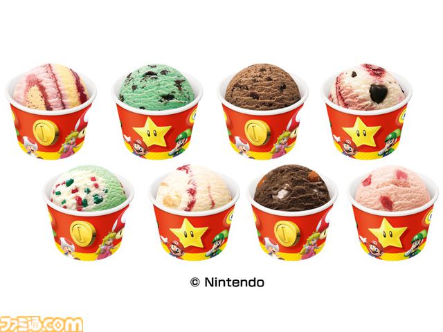 『スーパーマリオ』サーティワンとのコラボキャンペーンが6月28日より開始。土管カップのサンデーやハテナブロックのアイスセットなどが登場