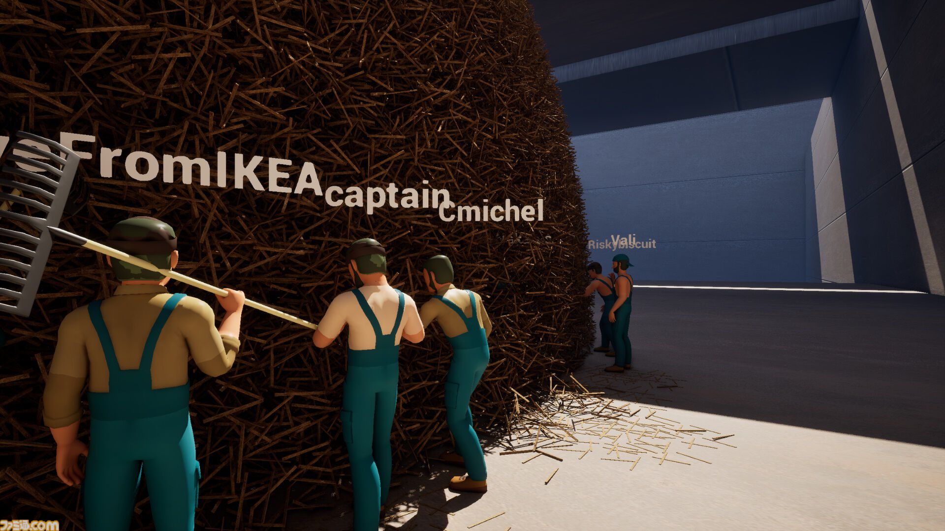 『Needle In A Haystack Simulator』500万本の干し草からたった1本の針を探す苦行ゲーム、日本語対応が決定。最大8人で苦しみを分かち合える