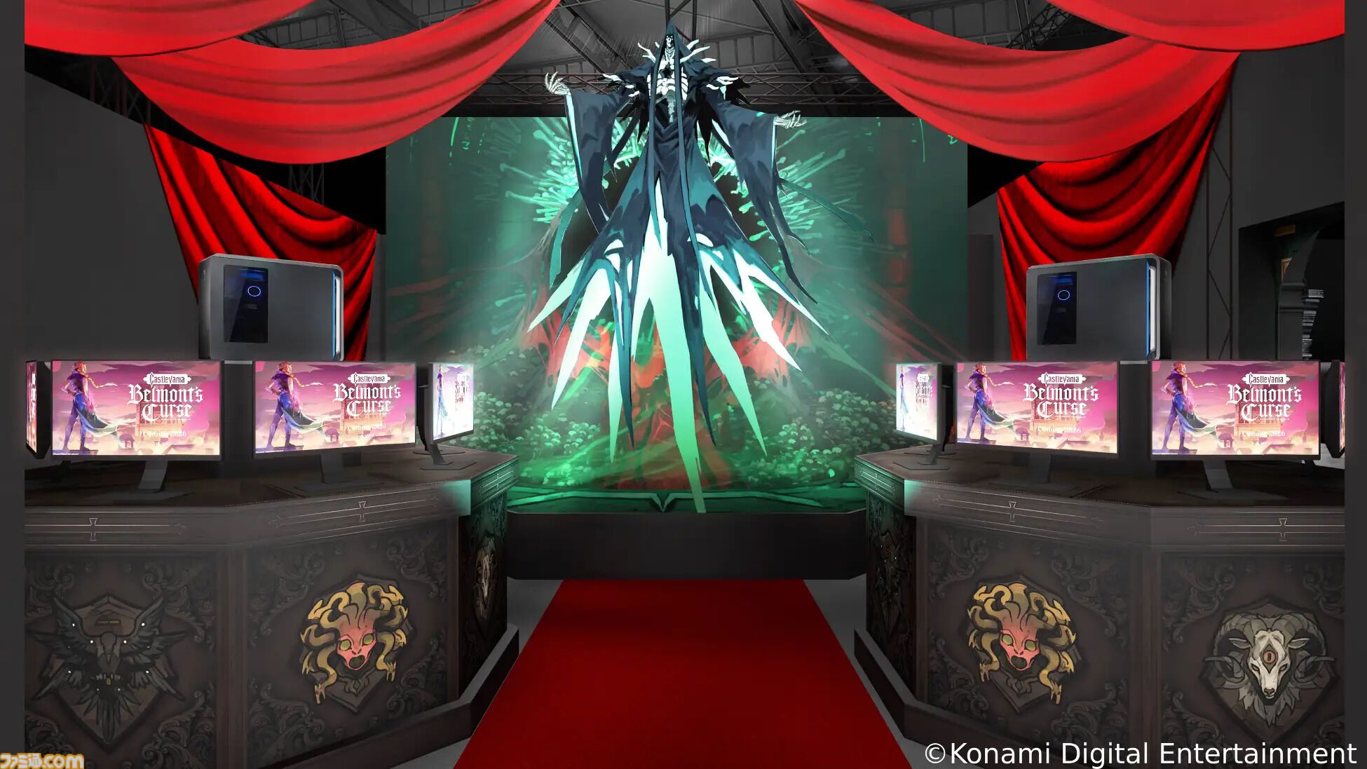 【TGS2026】『キャッスルヴァニア ベルモンドカース』コナミブースで国内初の試遊出展。コナミコマンド40周年を記念した特別企画も実施