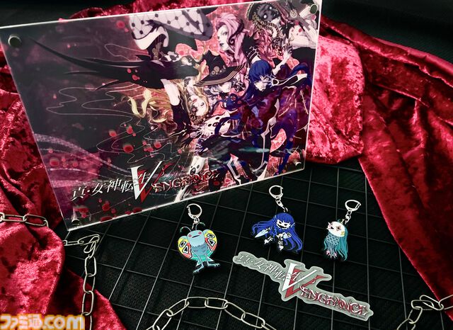 『真・女神転生V Vengeance』ナホビホ、モスマン、アマビエのラバーキーホルダーが登場。アトラスDショップにて予約開始