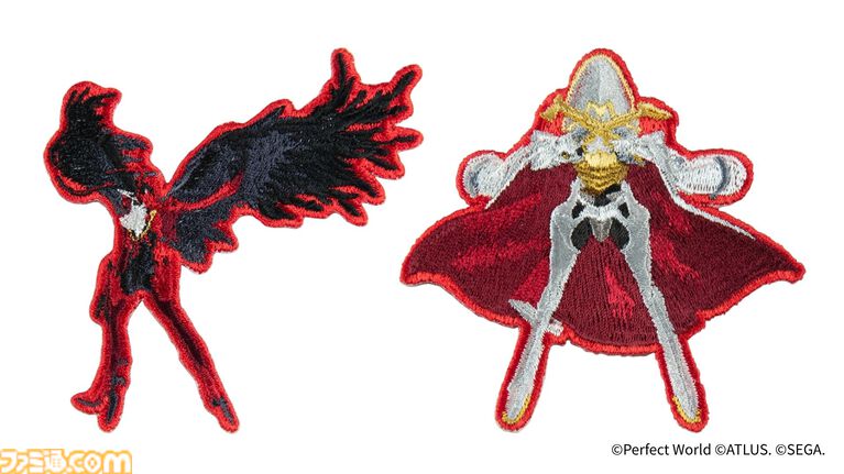 【ペルソナ】『P5R』のメニュー画面ブロック、各主人公のペルソナ刺繍ステッカーなど30周年グッズも。東京ゲームショウで先行販売
