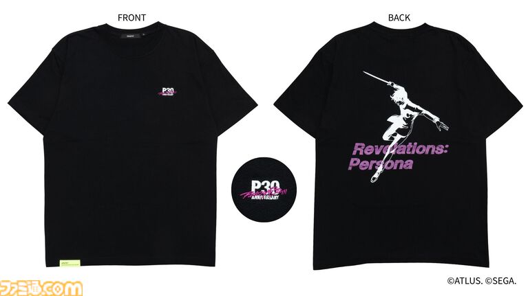 【ペルソナ】『P5R』のメニュー画面ブロック、各主人公のペルソナ刺繍ステッカーなど30周年グッズも。東京ゲームショウで先行販売