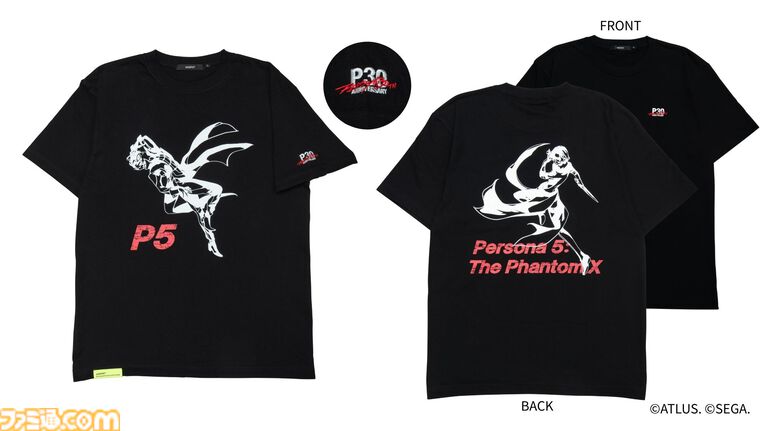 【ペルソナ】『P5R』のメニュー画面ブロック、各主人公のペルソナ刺繍ステッカーなど30周年グッズも。東京ゲームショウで先行販売